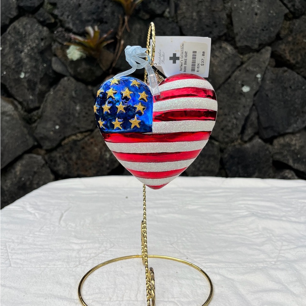 Christmas ornament with original tags